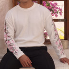 BLOSSOM WAFFLE TEE
