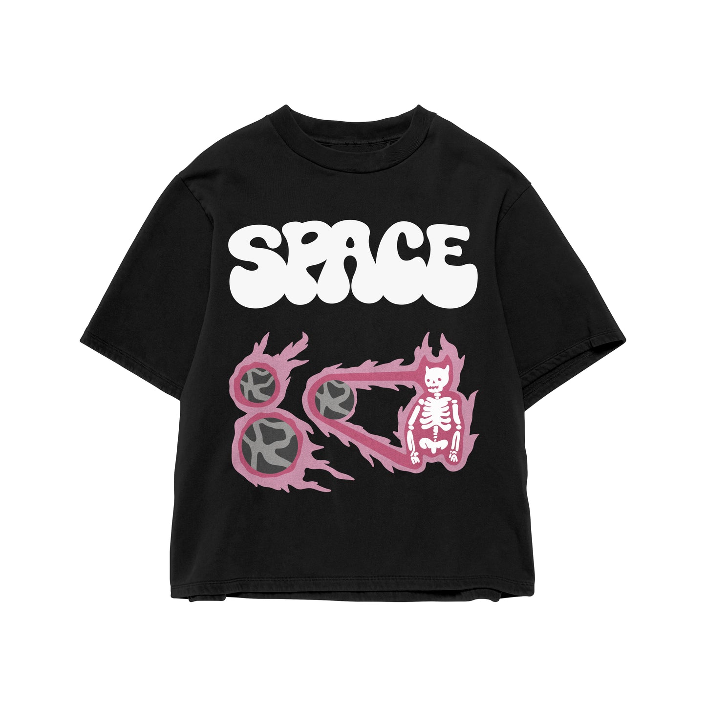 SPACE(Puff) Oversized Tee