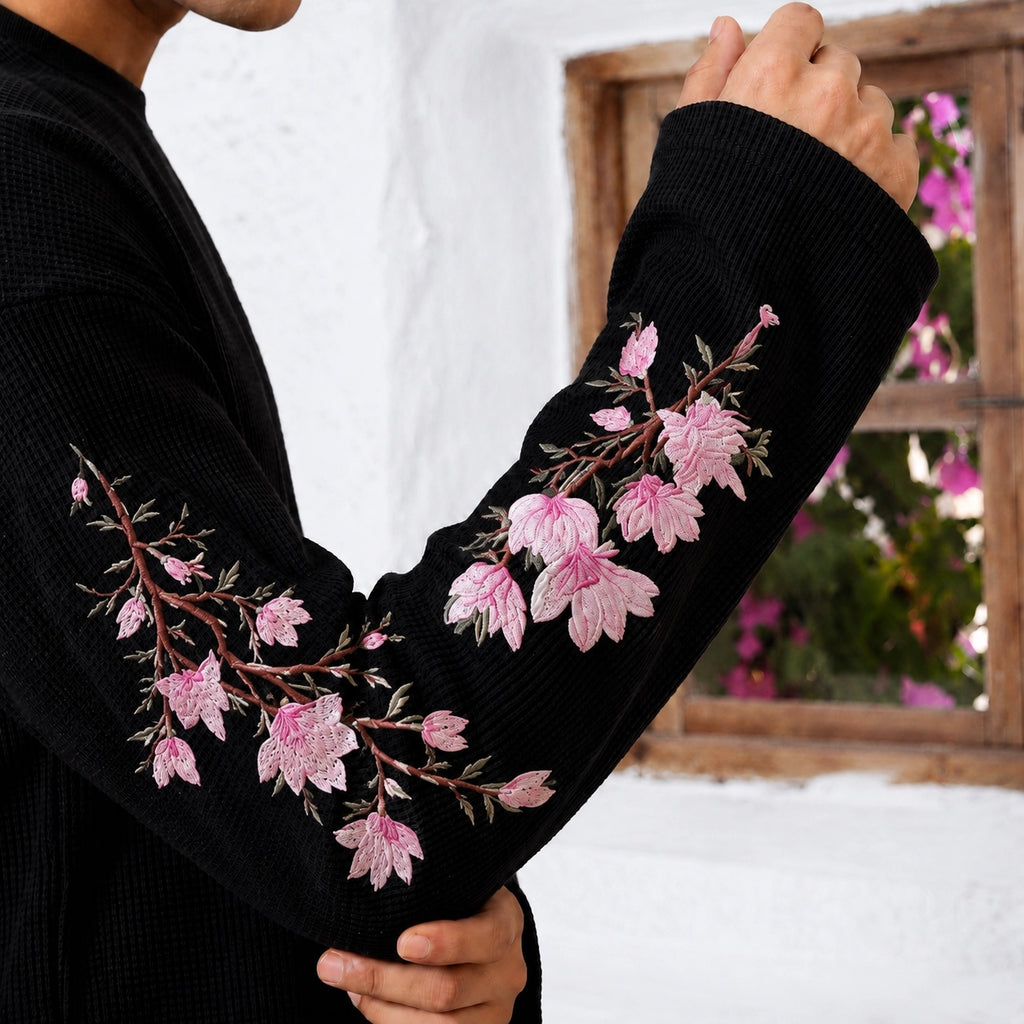 BLOSSOM WAFFLE TEE