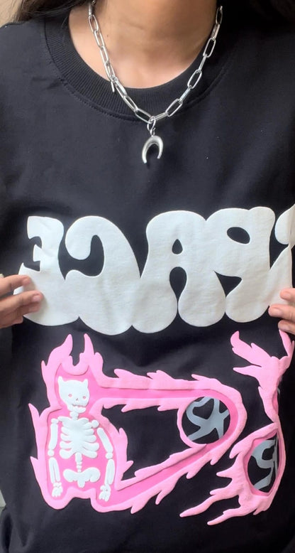 SPACE(Puff) Oversized Tee