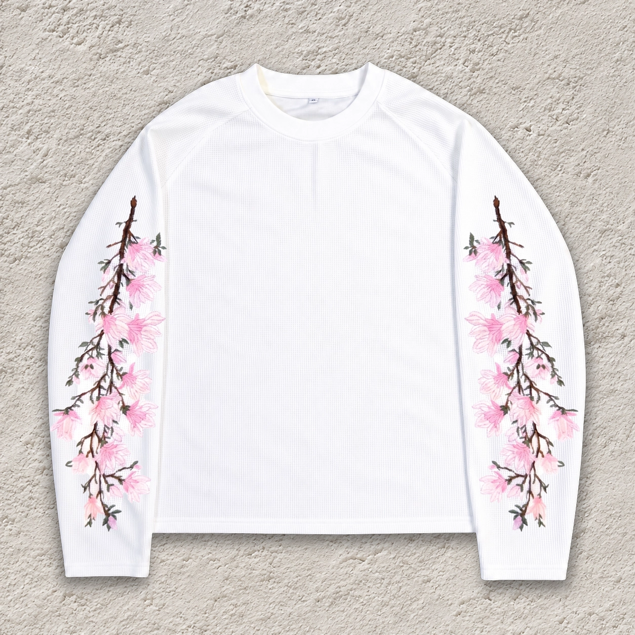 BLOSSOM WAFFLE TEE