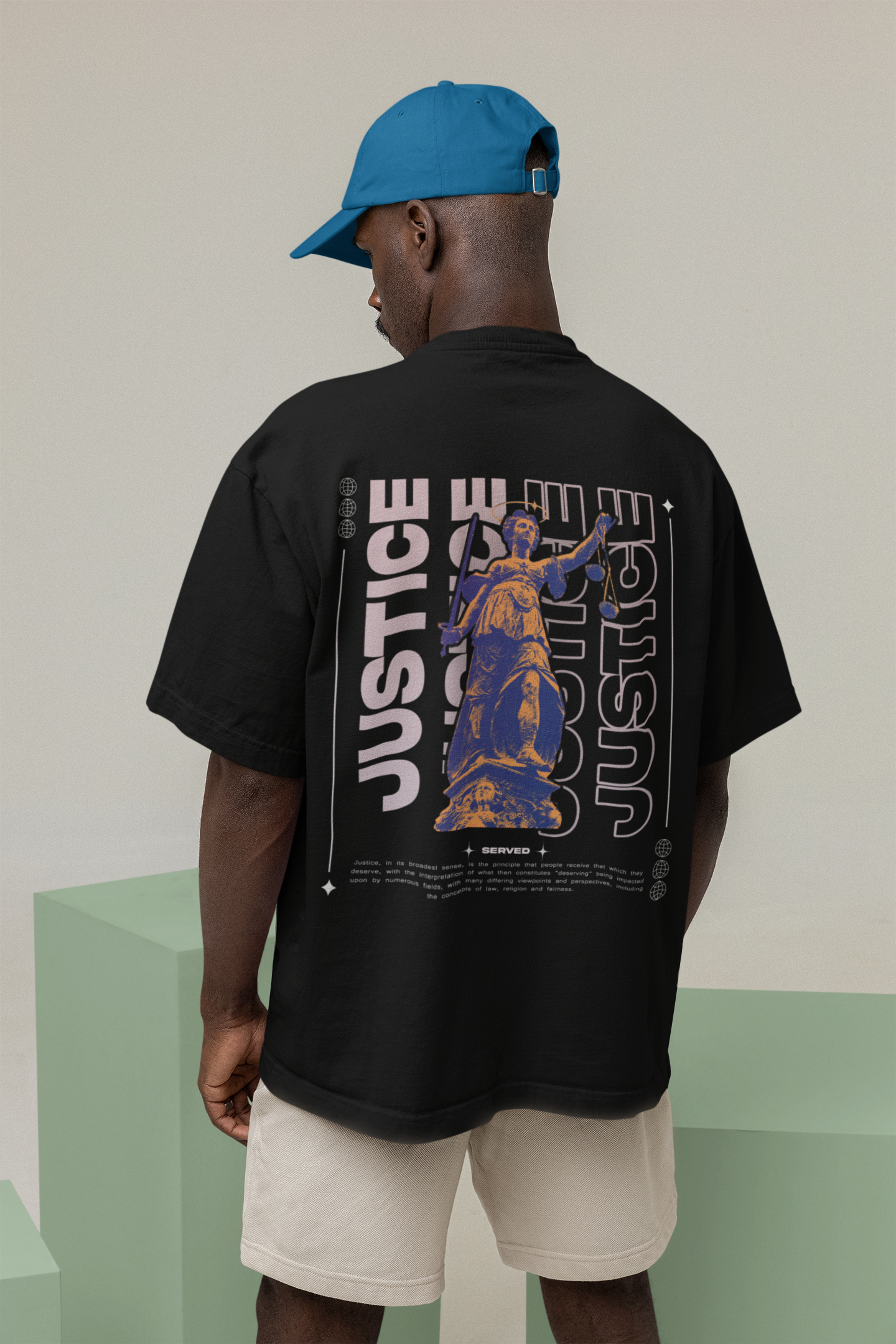 JUSTICE Oversized Tee